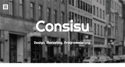 Desktop Screenshot of consisu.de